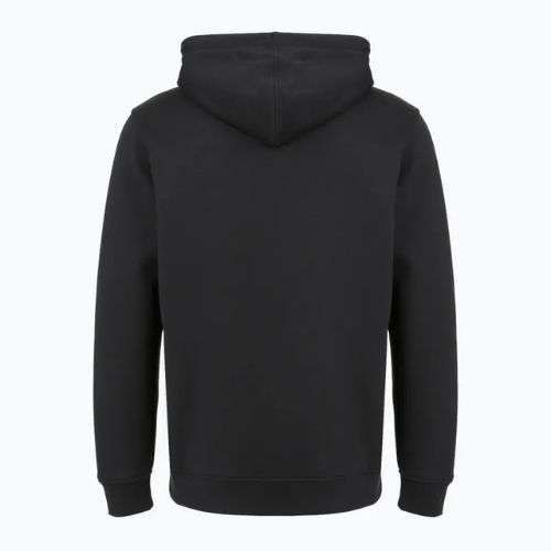 Felpa con cappuccio New Balance Core Brushed nera da uomo