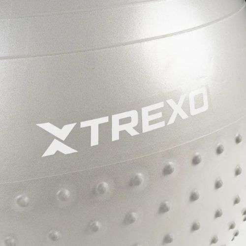 XTREXO TXO-B4Z022-GY Palla da ginnastica massaggiante grigia da 75 cm