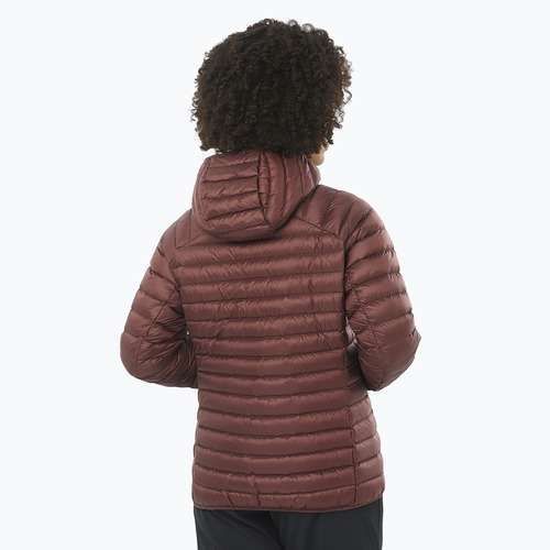 Salomon Elixir Micro Down Jacket Hd rum raisin da donna