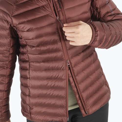 Salomon Elixir Micro Down Jacket Hd rum raisin da donna