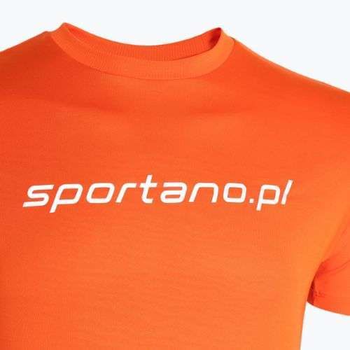 SPORTANO Active Camicia da corsa da uomo arancione