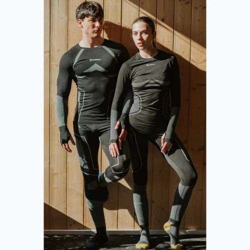 Intimo termico OneTeam Achill Set uomo nero