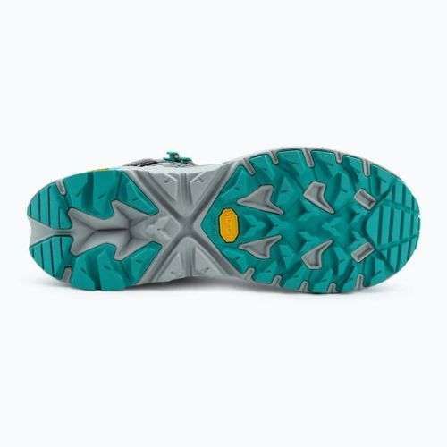 Scarpe da trekking da uomo HOKA Trail Code GTX grigio galattico/acqua elettrica