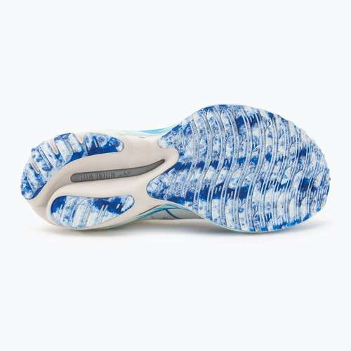 Scarpe da corsa da donna Mizuno Wave Neo Wind bianco/argento/blu-peace