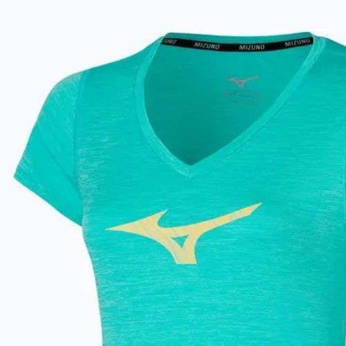 Maglietta da corsa da donna Mizuno Impulse Core RB Tee blu turchese