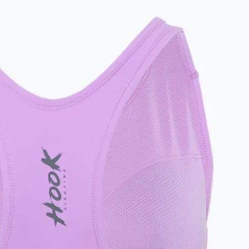 Top da allenamento donna HOOK FIGHTING Base viola