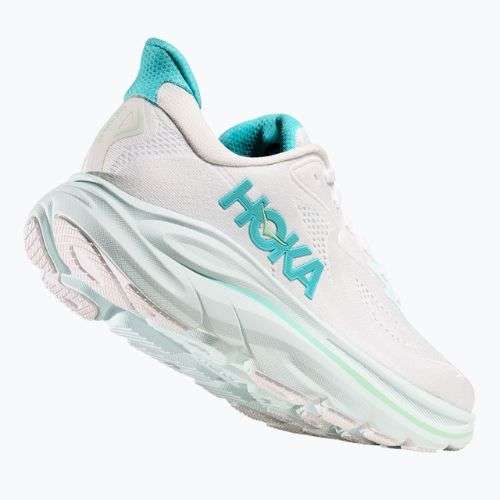 Scarpe da corsa da donna HOKA Clifton 10 bianco/cielo blu