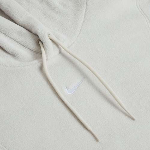 Felpa Nike One Therma-FIT donna marrone chiaro/bianco