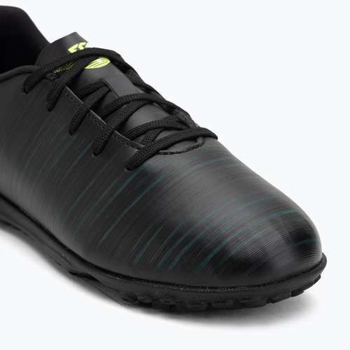 PUMA Future 8 Play TT Jr bambini scarpe da calcio puma nero / luce frizzante / terreno verde