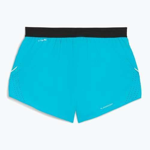 Pantaloncini da corsa PUMA Raceday Ultrawave 3" Split speed blu da uomo