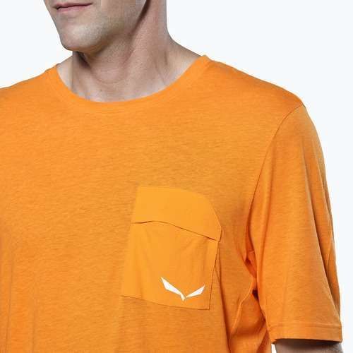 Camicia da trekking Salewa Agner Hemp/Dst turmeric da uomo