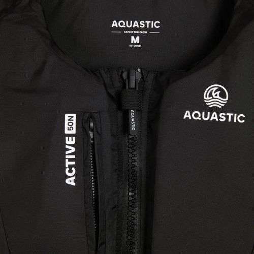 Gilet di assicurazione AQUASTIC Active 50N nero