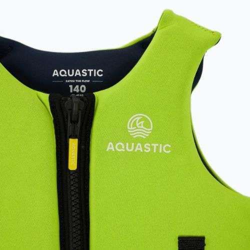 Gilet di sicurezza per bambini AQUASTIC Youth 50N verde