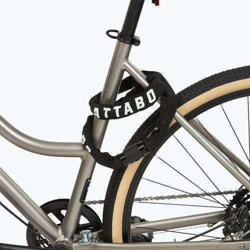 ATTABO C.100 lucchetto per bicicletta 6 mm catena nero