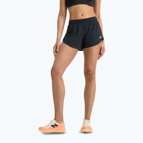 Pantaloncini da corsa da donna New Balance Rc Ultra Light nero