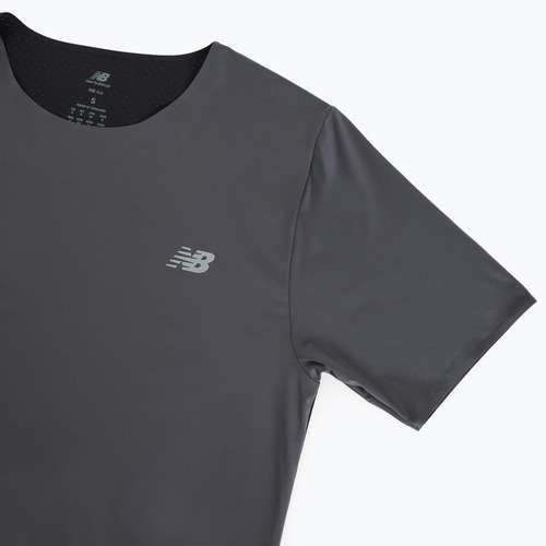 Maglietta da corsa New Balance Race Day graphite da uomo