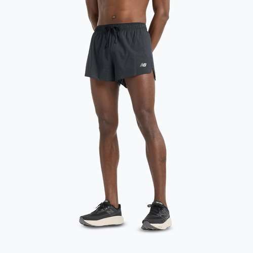 Pantaloncini da corsa New Balance Rc Ultra Light Split 3" da uomo, nero