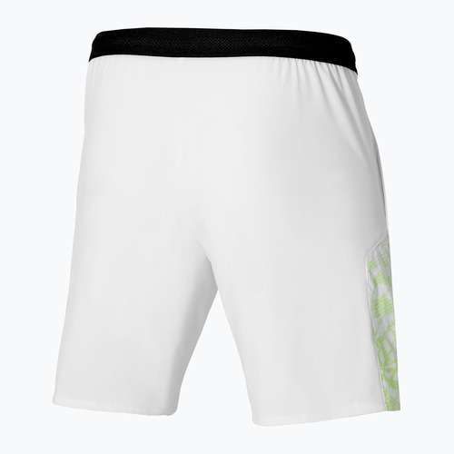 Pantaloncini da tennis da uomo Mizuno Mugen 8 In Amplify bianco