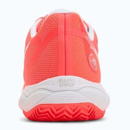 Scarpe da tennis da donna Mizuno Wave Enforce Court CC W calypso coral/white/barely pink