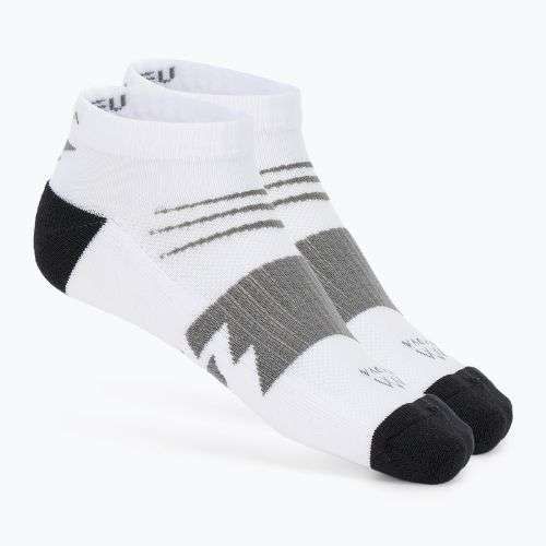 KADVA Stride Coolmax Calze a taglio basso 2 paia bianco
