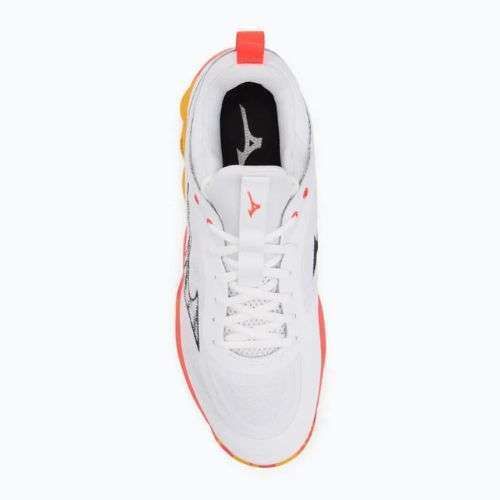 Scarpe da pallavolo Mizuno Wave Luminous 3 bianco/corallo infuocato 2/citrus