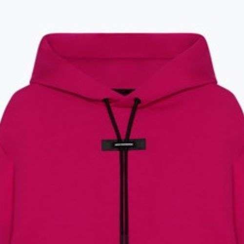 Felpa con cappuccio On Focus Tech Donna granatina