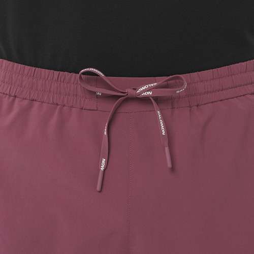 Pantaloncini da corsa uomo Salomon Shakeout C 2IN1 7" nocturne