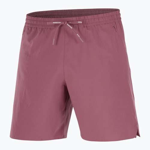 Pantaloncini da corsa uomo Salomon Shakeout C 2IN1 7" nocturne