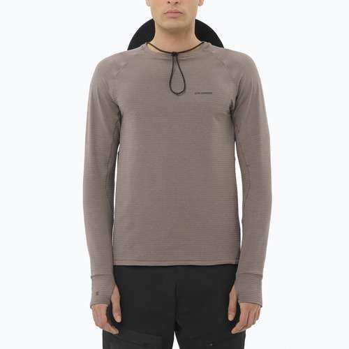 Felpa da uomo Salomon Essential Lightwarm CN iron