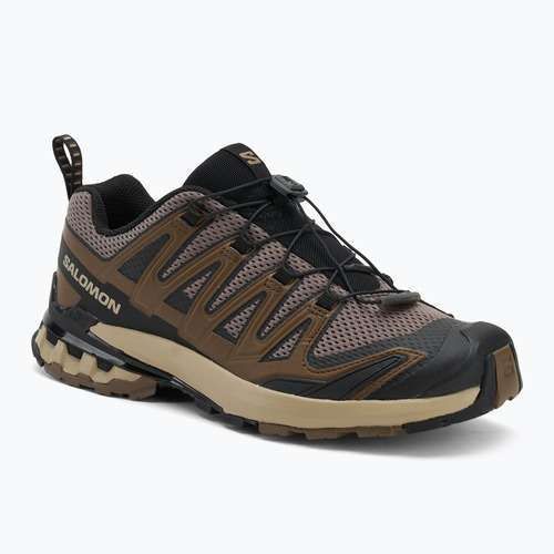 Scarpe da corsa da uomo Salomon XA Pro 3D V9 falcon/desert tan/black