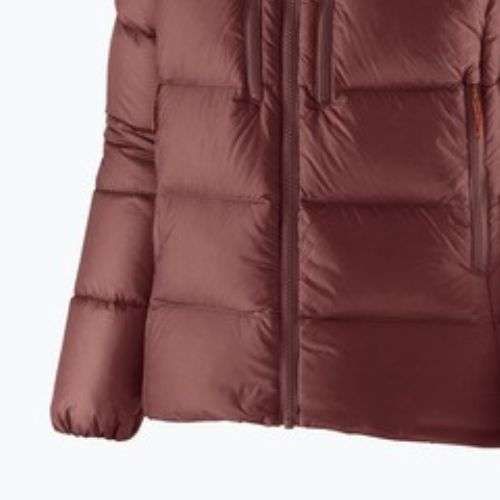 Patagonia piumino donna Fitz Roy Down Hoody rubino scuro w / rosso sfrigolio