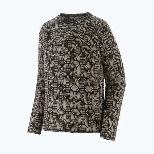 Maglia termica da uomo Patagonia Cap Mid Weight Crew flow/sunken blue