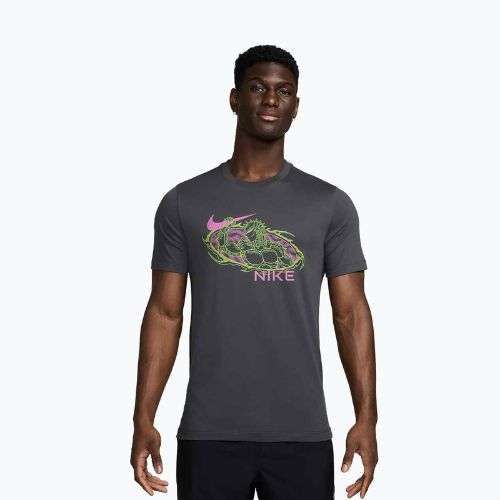 Maglietta da allenamento da uomo Nike Training antracite