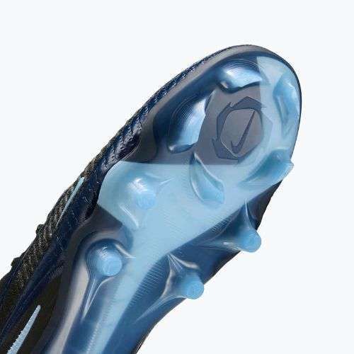 Uomo Nike Phantom 6 Low Elite FG scarpe da calcio nero/nero