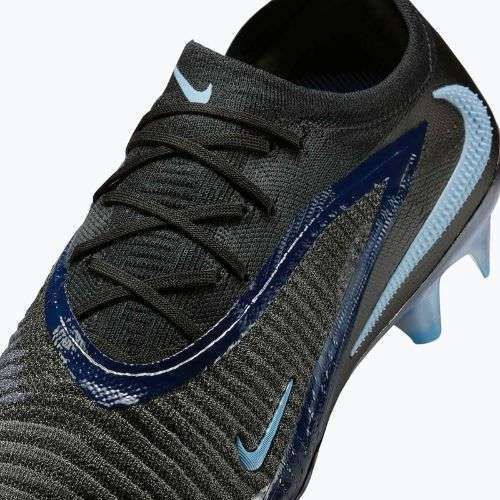 Uomo Nike Phantom 6 Low Elite FG scarpe da calcio nero/nero