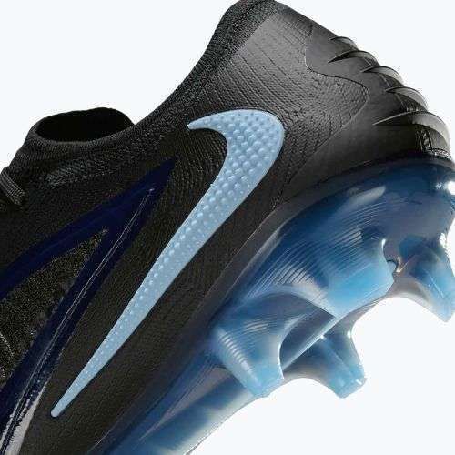 Uomo Nike Phantom 6 Low Elite FG scarpe da calcio nero/nero
