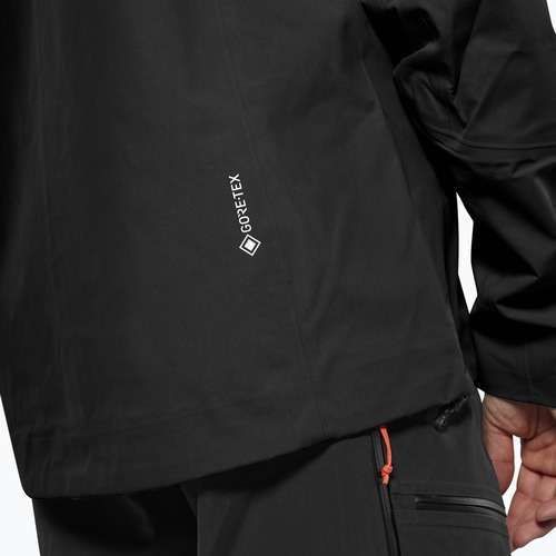Giacca impermeabile uomo Salewa Ortles GTX 3L EPE black