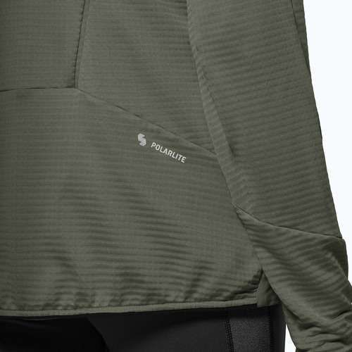 Giacca antivento donna Salewa Pedroc Polarlite Wind Hood faded green