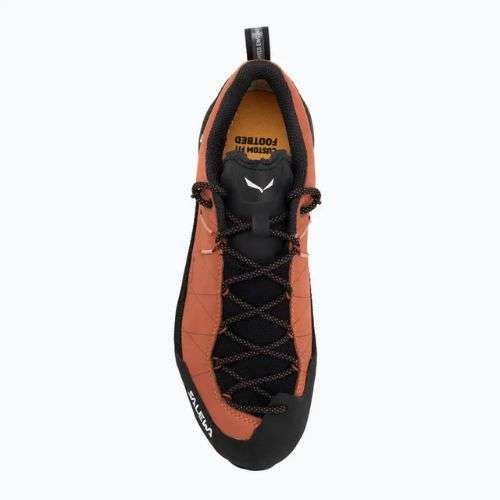 Scarpe da avvicinamento donna Salewa Wildfire Leather 2 GTX etruscan red/black