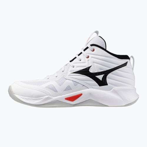 Scarpe da pallavolo Mizuno Wave Momentum Pro Mid white/black/fiery red