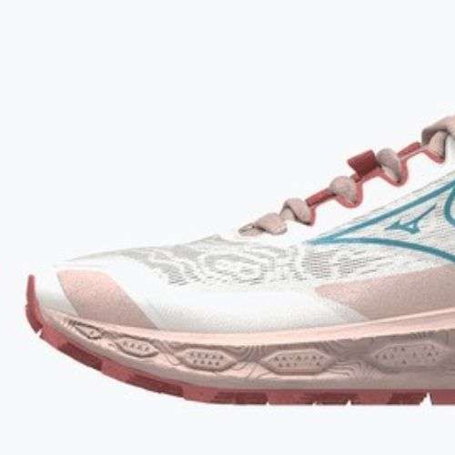 Scarpe da running donna Mizuno Wave Mujin 11 snow white/larkspur/faded rode