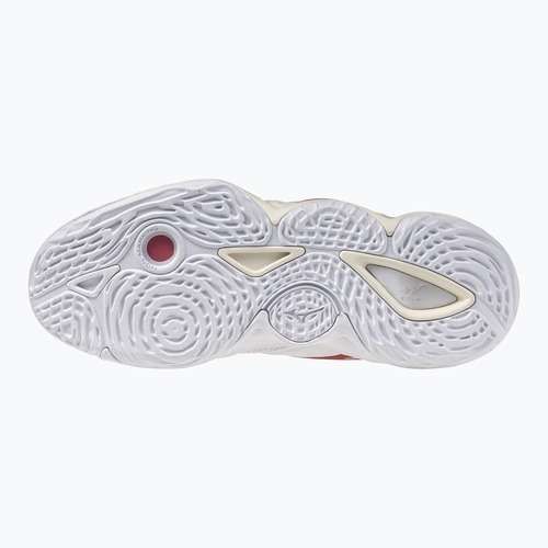 Scarpe da pallavolo donna  Mizuno Wave Momentum Elite Mid white/rose elegance/lava falls