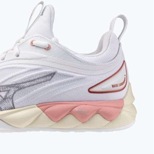 Scarpe da pallavolo Mizuno Wave Luminous 3 white/rose elegance/lava falls