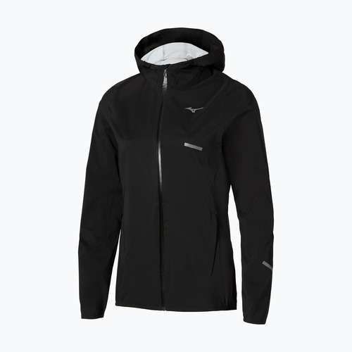 Giacca da running donna Mizuno Trail Waterproof 20K Hooded black