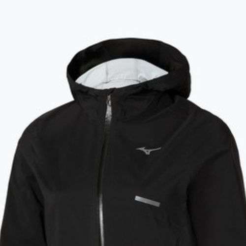 Giacca da running donna Mizuno Trail Waterproof 20K Hooded black