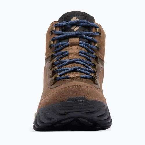 Scarpe da uomo Columbia Burnsider Waterproof dark brown/dark mountain