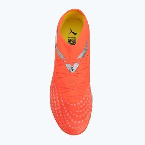 Scarpe da calcio PUMA Future 9 Match TT glowing red/puma white/puma black/puma silver