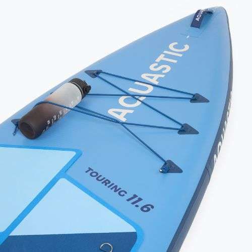 Set tavola SUP gonfiabile AQUASTIC Touring 11'6" blu