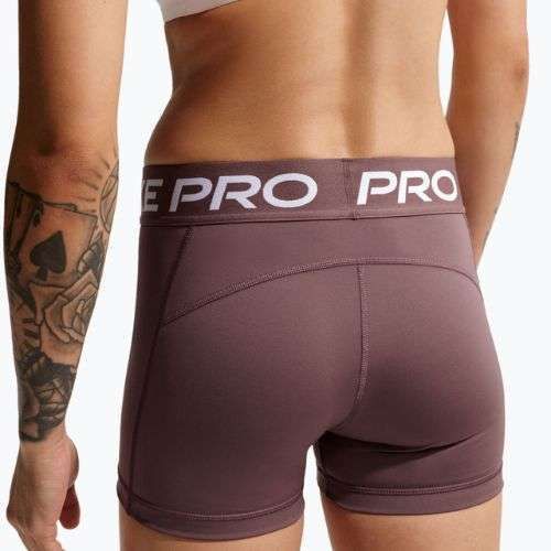 Pantaloncini donna Nike Pro Mid-Rise Biker 3" tattoo/white