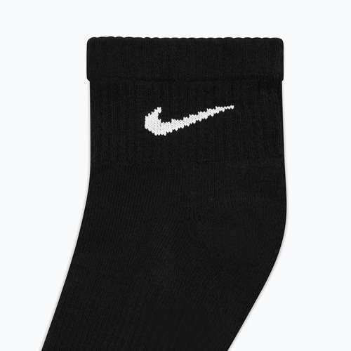 Calzini Nike Everyday Plus Cushioned Ankle 3 paia black/white